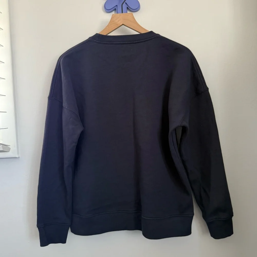 Daphne Small Golden Night Baggy Sweatshirt Navy Cotton Jersey Comfy Lounge - Picture 4 of 9